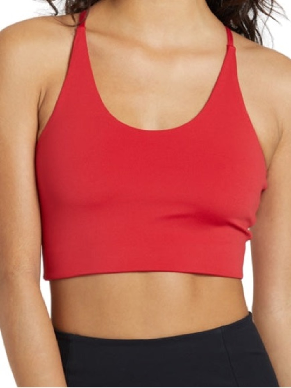 Girlfriend Collective Flame Cleo Halter Bra